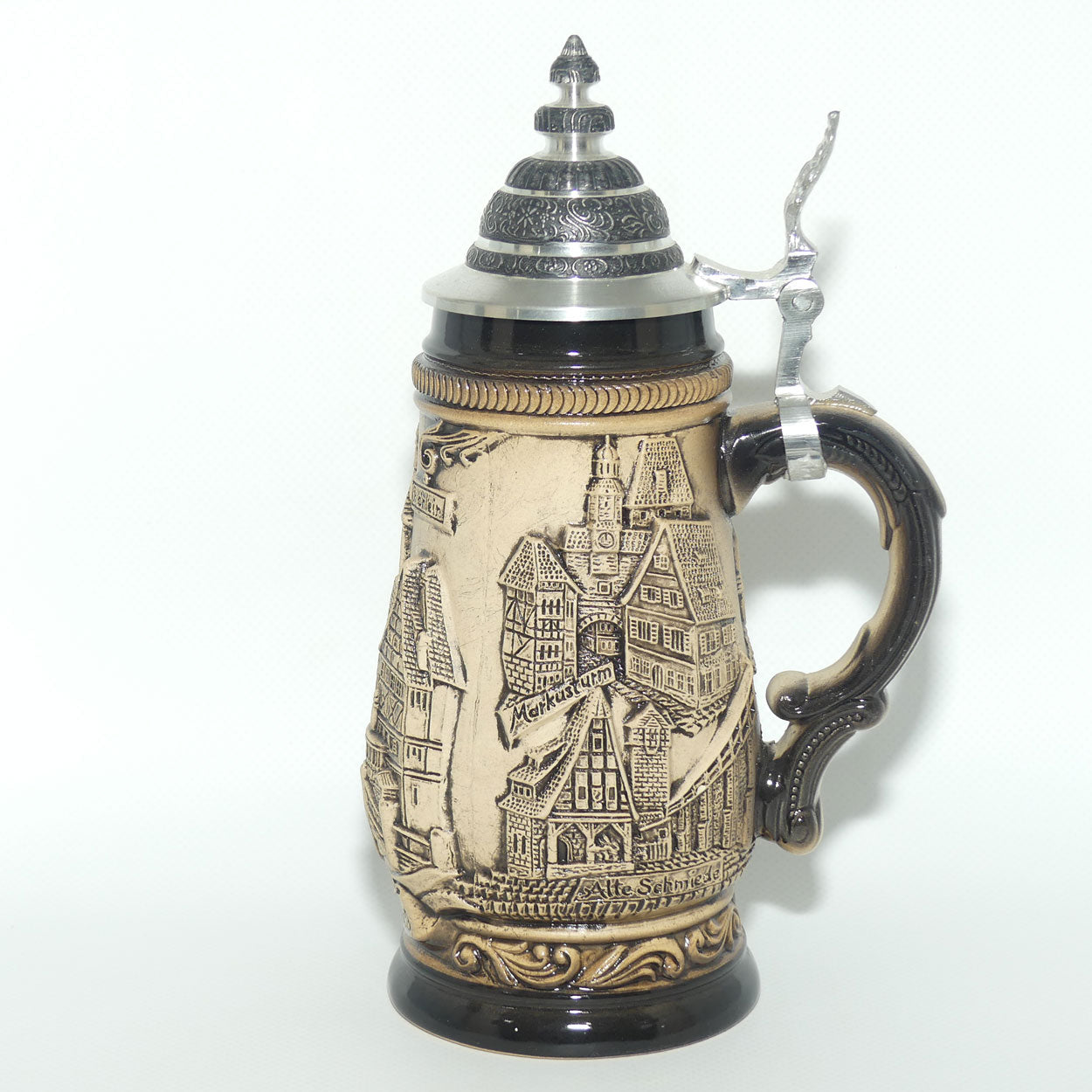 Kathe Wohlfahrt Zoller and Born Stein | Panorama Rothenburg | Limited Edition with Cert | 22cm tall
