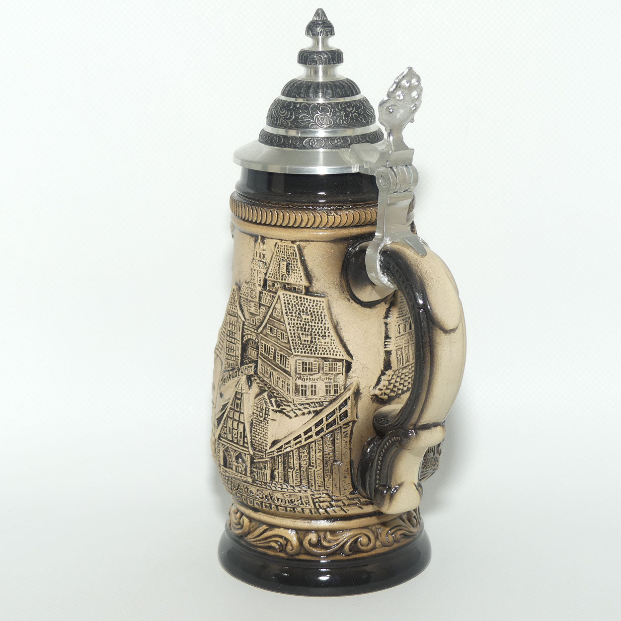 Kathe Wohlfahrt Zoller and Born Stein | Panorama Rothenburg | Limited Edition with Cert | 22cm tall