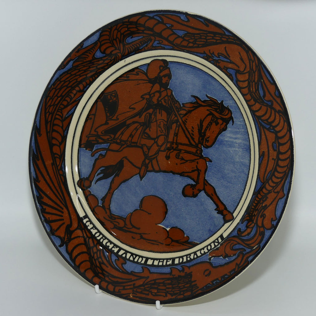 Royal Doulton St George and the Dragon plate