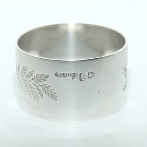 Australian Sterling Silver | STOKES Koala Hallmark | napkin ring 37.2g 