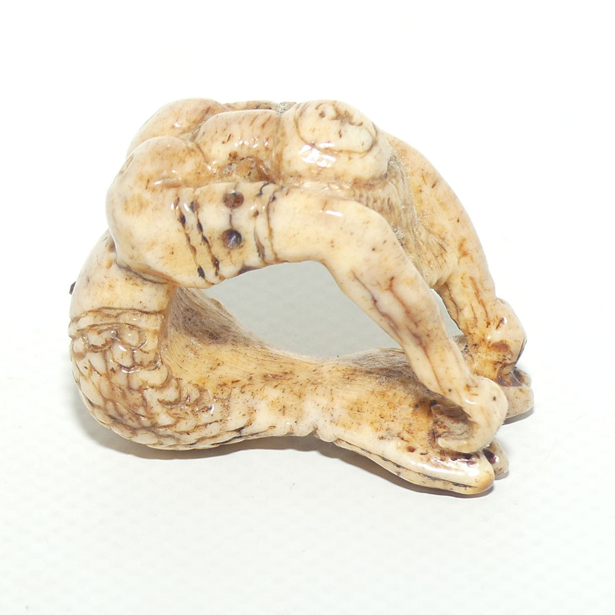 Vintage Stone Mermaid Sailors Scarf | Neckerchief Ring