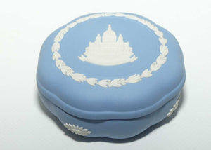 Wedgwood Jasper | White on Pale Blue | St Pauls Cathedral trinket box