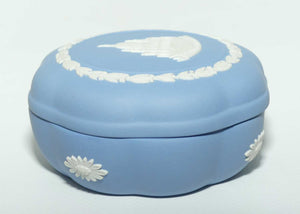 Wedgwood Jasper | White on Pale Blue | St Pauls Cathedral trinket box