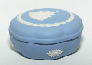 Wedgwood Jasper | White on Pale Blue | St Pauls Cathedral trinket box