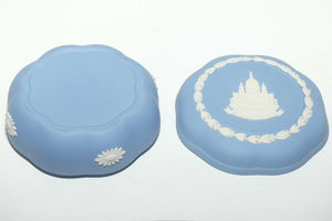 Wedgwood Jasper | White on Pale Blue | St Pauls Cathedral trinket box