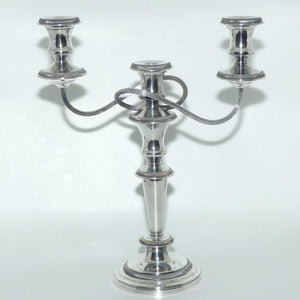 Superb Strachan Branch Silver Plated Candleabre – Roundabout