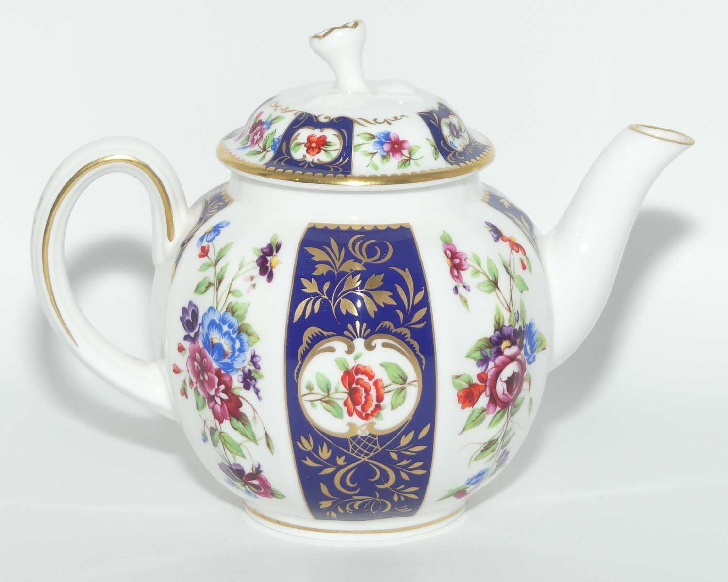 Royal Worcester Strings of Flowers Heirloom tea pot | Compton and Woodhouse