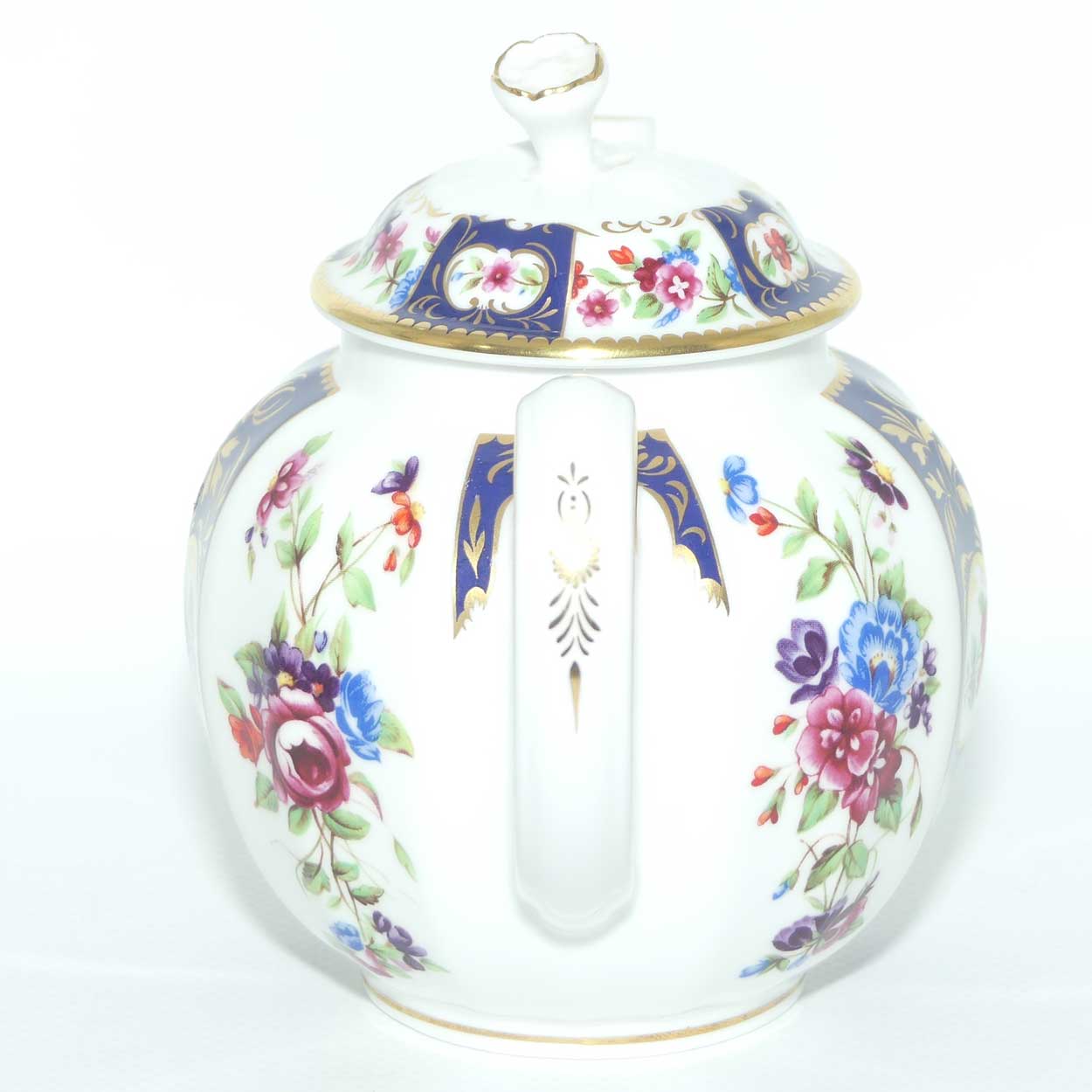 Royal Worcester Strings of Flowers Heirloom tea pot | Compton and Woodhouse