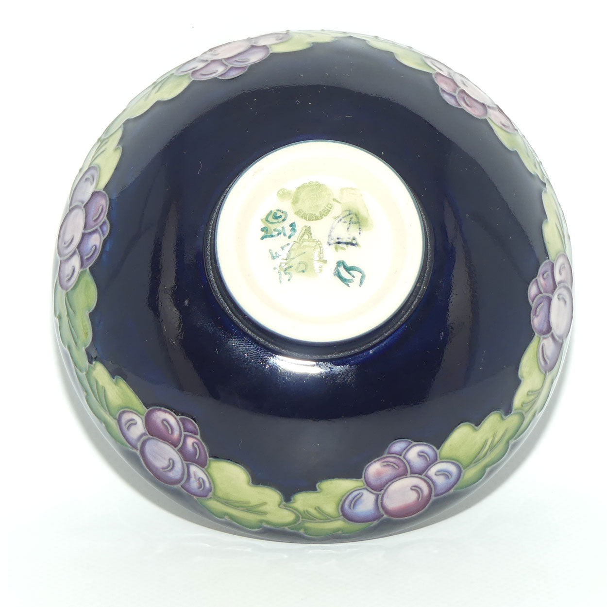 Moorcroft Study in Velvet 201/4 bowl | LE
