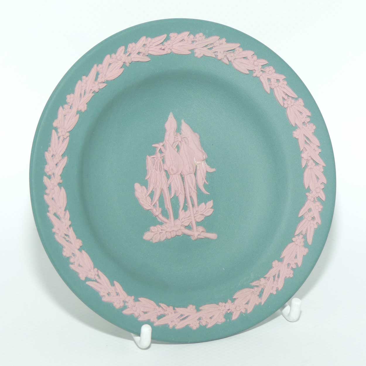 Wedgwood Jasper | Australian Native Flowers | Sturt Desert Pea | no box