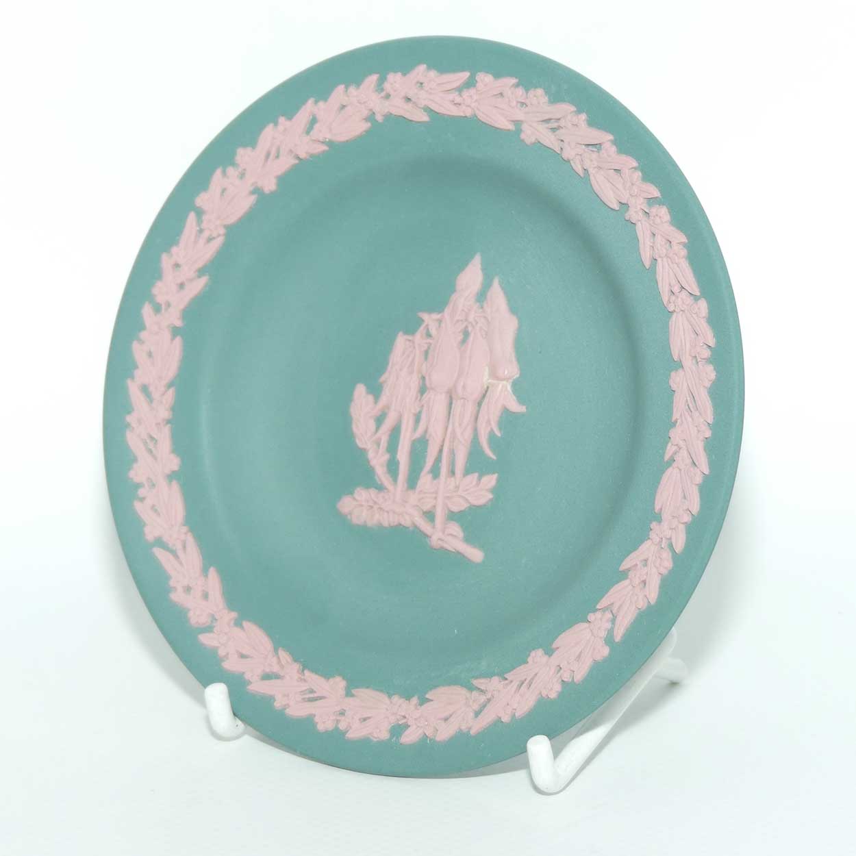 Wedgwood Jasper | Australian Native Flowers | Sturt Desert Pea | no box