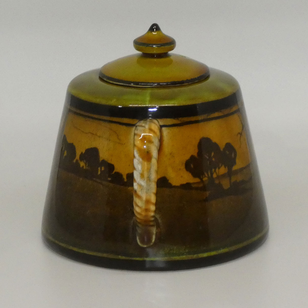 Royal Doulton Haystacks lidded sugar bowl D2538