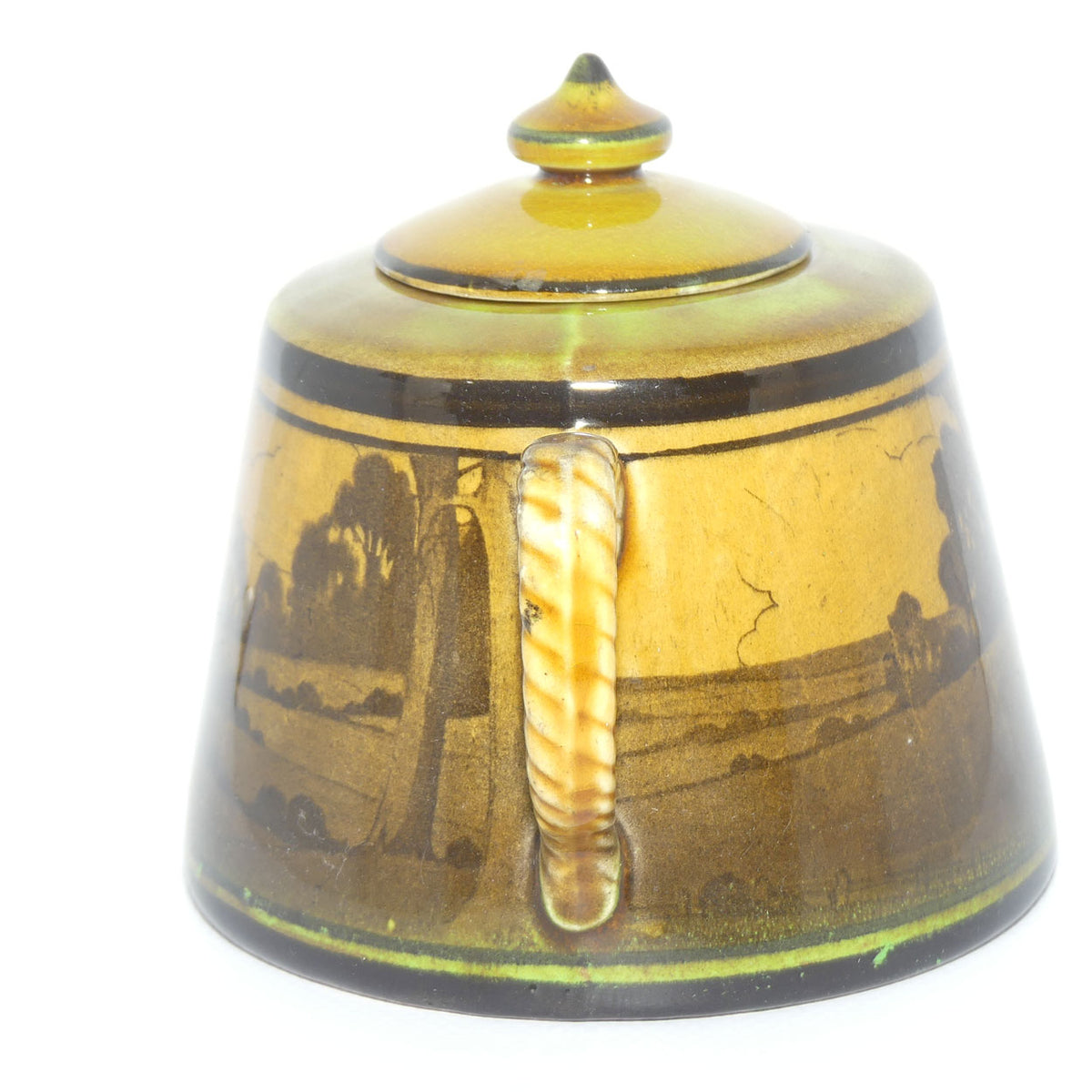 Royal Doulton Haystacks lidded sugar bowl D2538