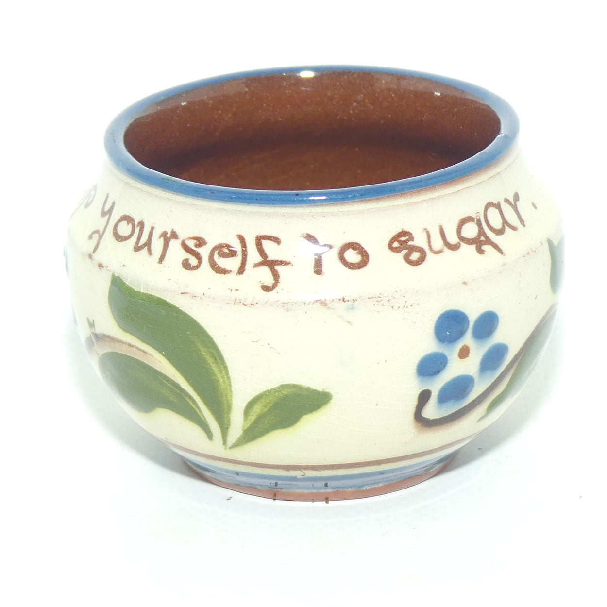 Torquay Ware | Motto Ware | small sugar bowl