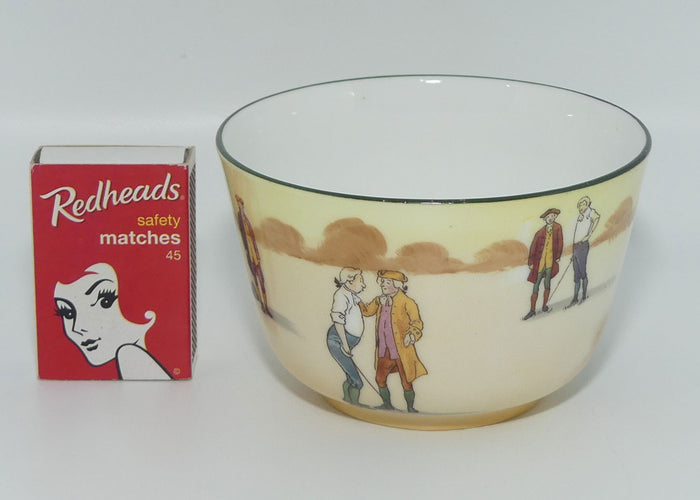 Royal Doulton Coaching Days sugar bowl E3804 | The Duel | Rare Scene