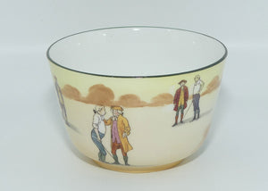 Royal Doulton Coaching Days sugar bowl E3804 | The Duel | Rare Scene