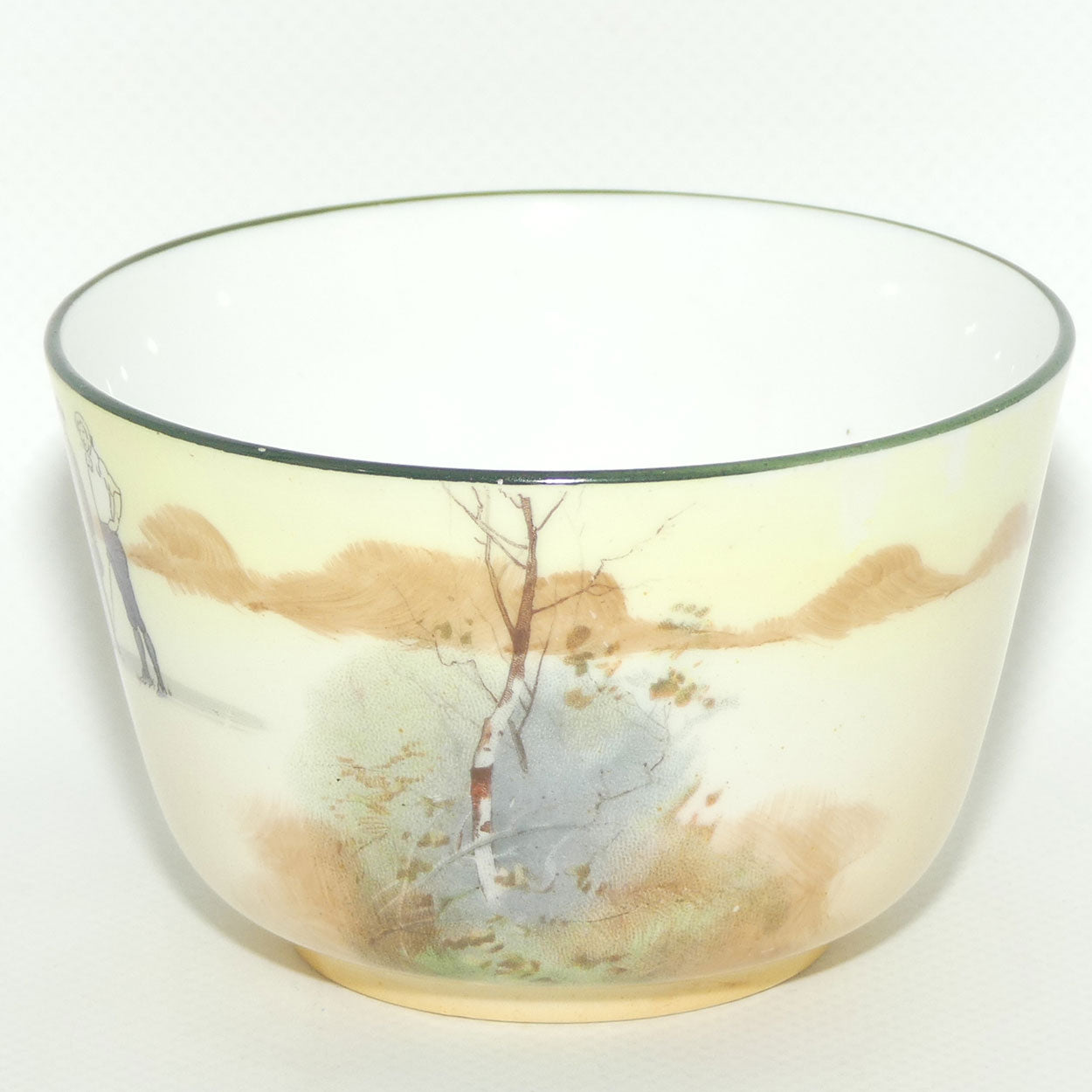 Royal Doulton Coaching Days sugar bowl E3804 | The Duel | Rare Scene