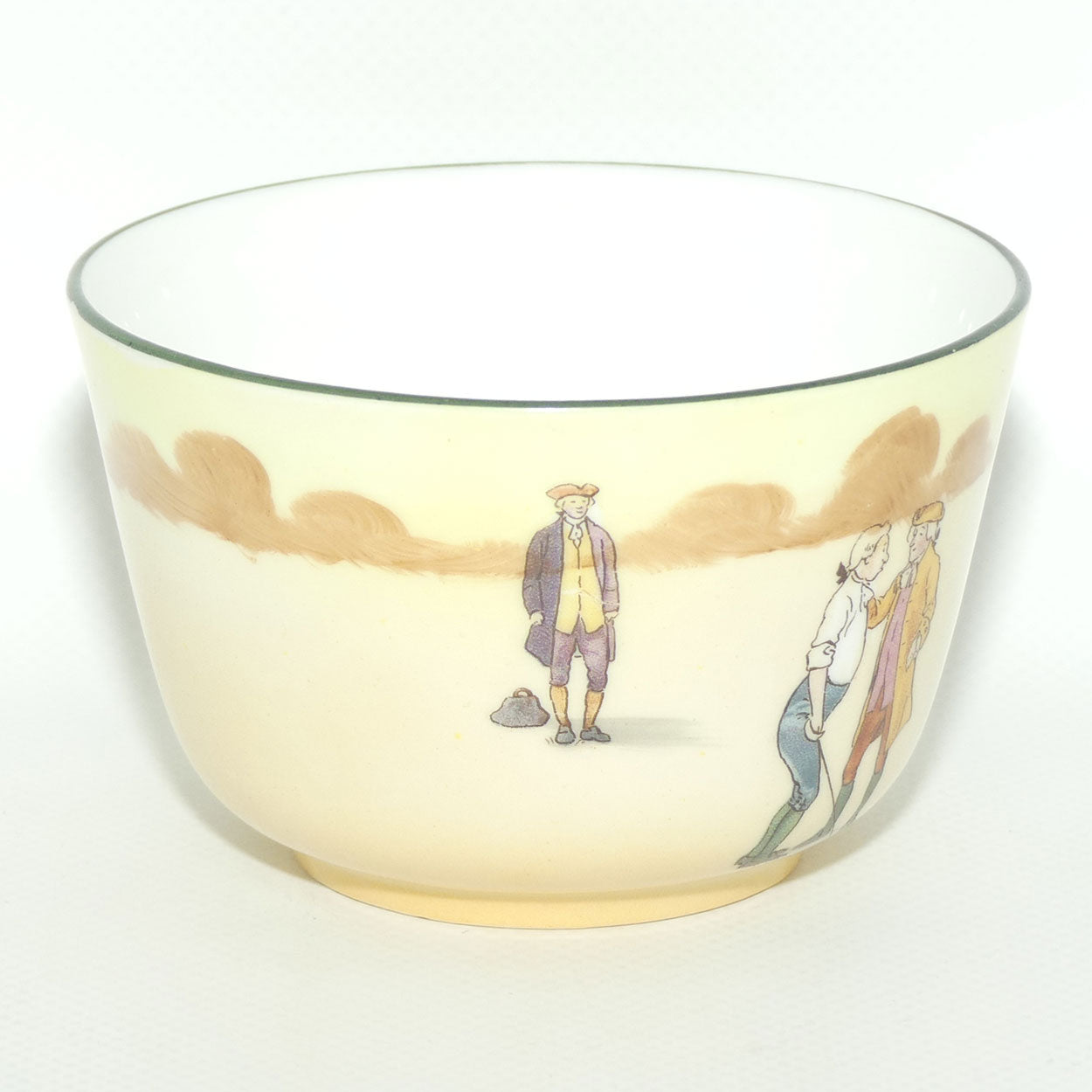 Royal Doulton Coaching Days sugar bowl E3804 | The Duel | Rare Scene