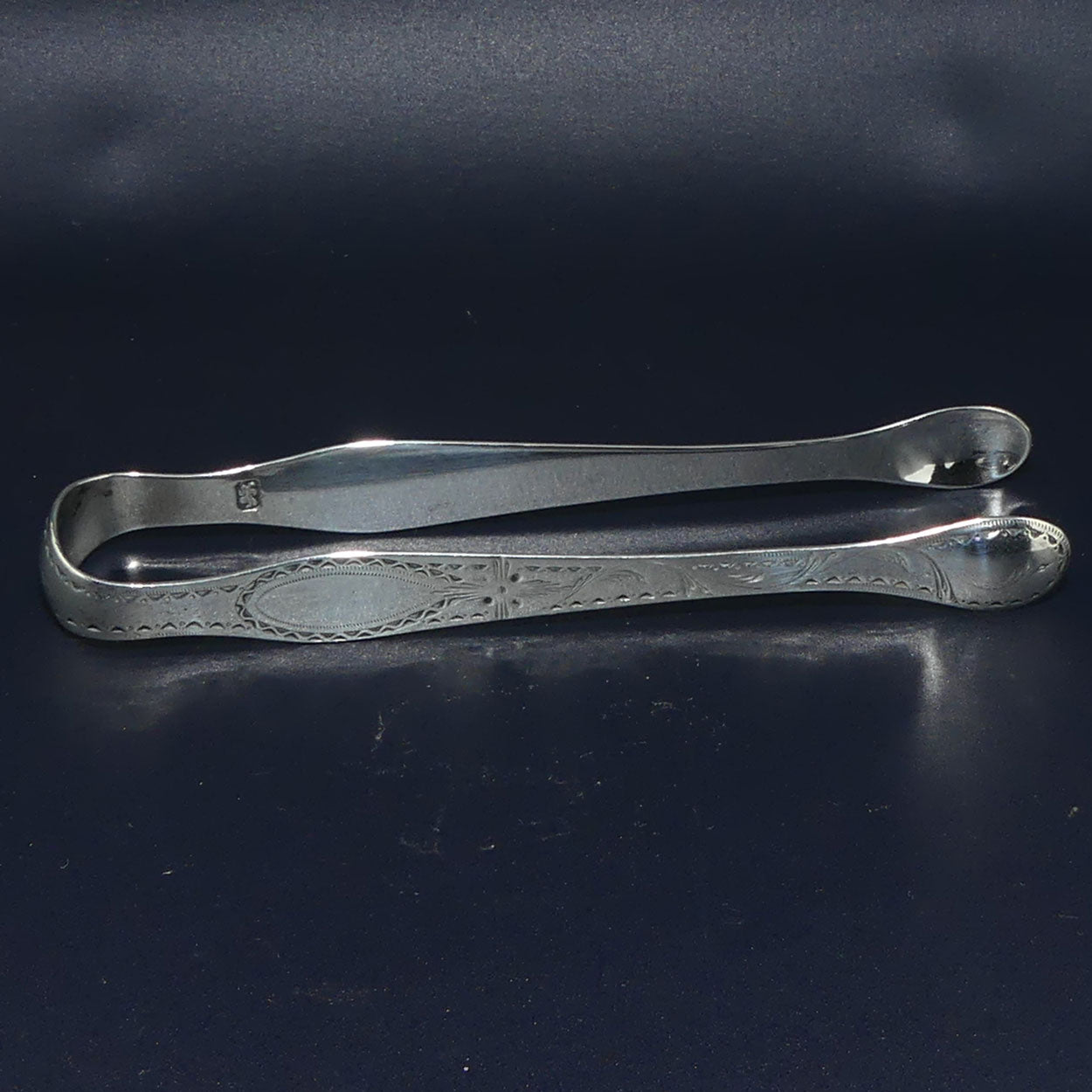 Georgian Sterling Silver Bright Cut sugar nips | c.1816 - 1835