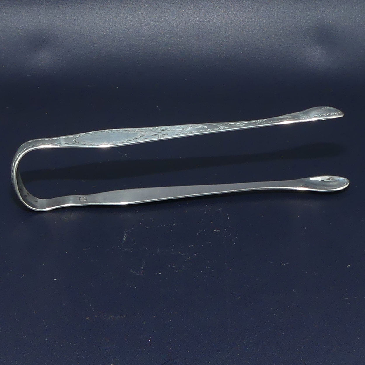 Georgian Sterling Silver Bright Cut sugar nips | c.1816 - 1835