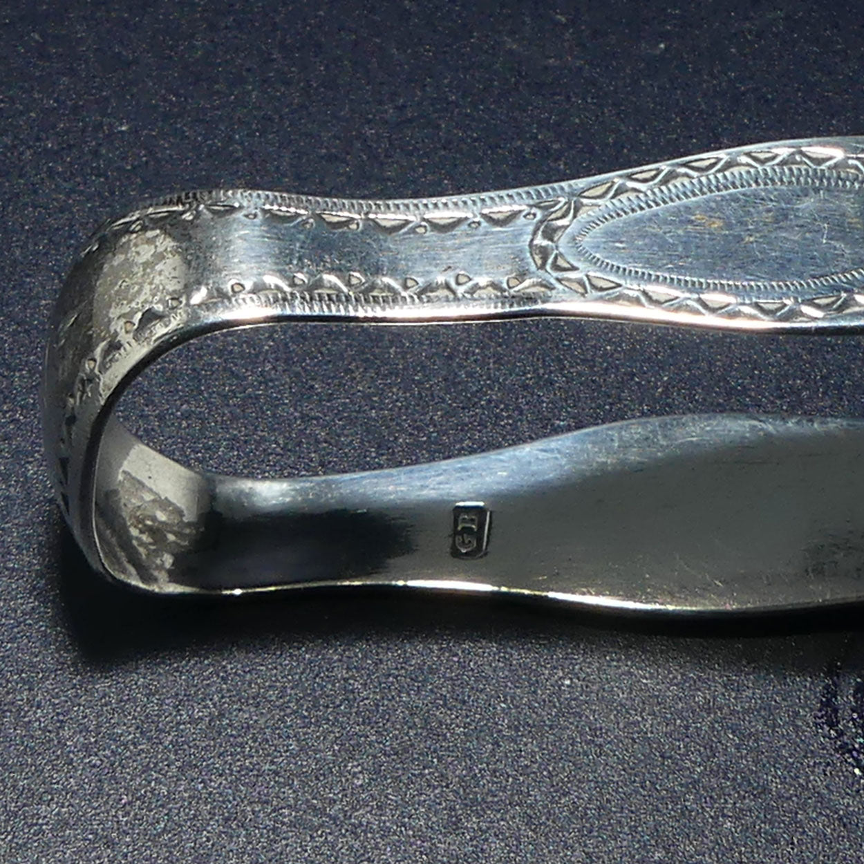 Georgian Sterling Silver Bright Cut sugar nips | c.1816 - 1835