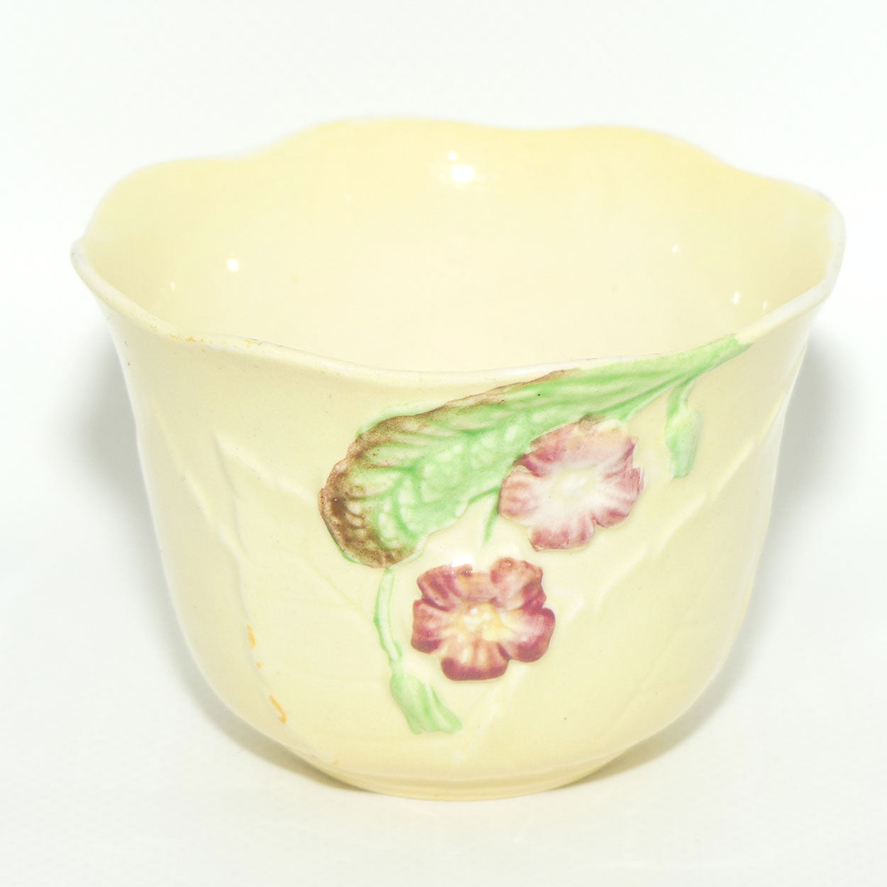 Carlton Ware Wild Rose pattern bowl and spoon