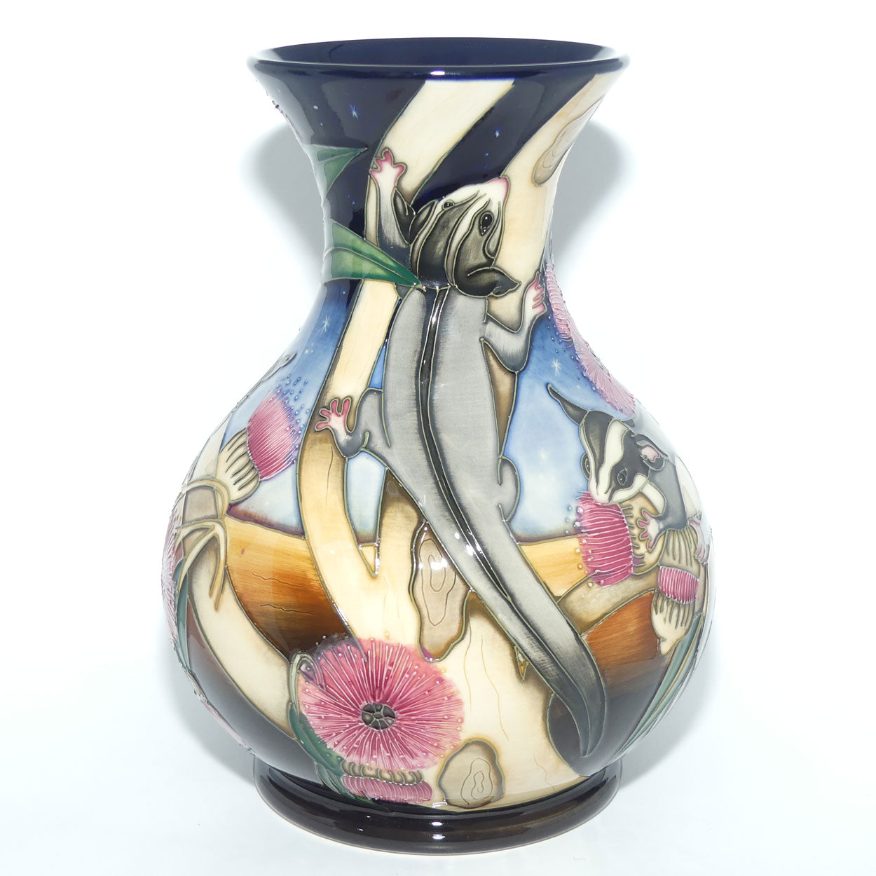 Moorcroft Australian Sugar Gliders M1/9 vase | #2