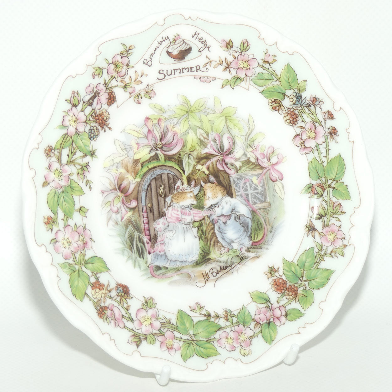 Royal Doulton Brambly Hedge Giftware | 15.5cm plate | Summer | boxed