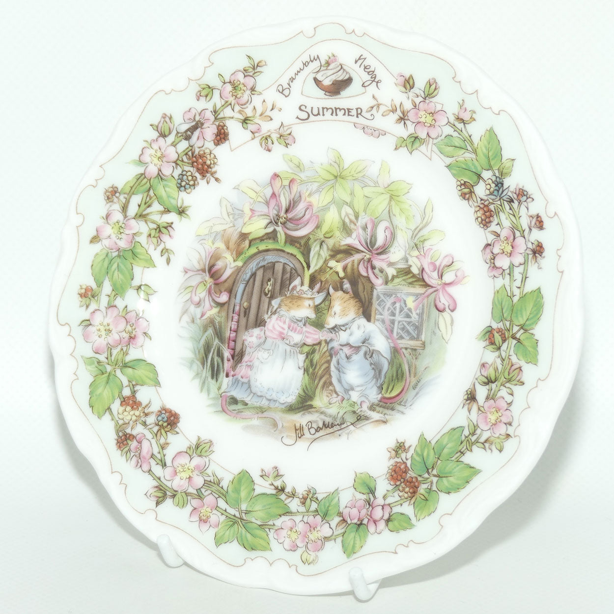 Royal Doulton Brambly Hedge Giftware | 15.5cm plate | Summer | boxed
