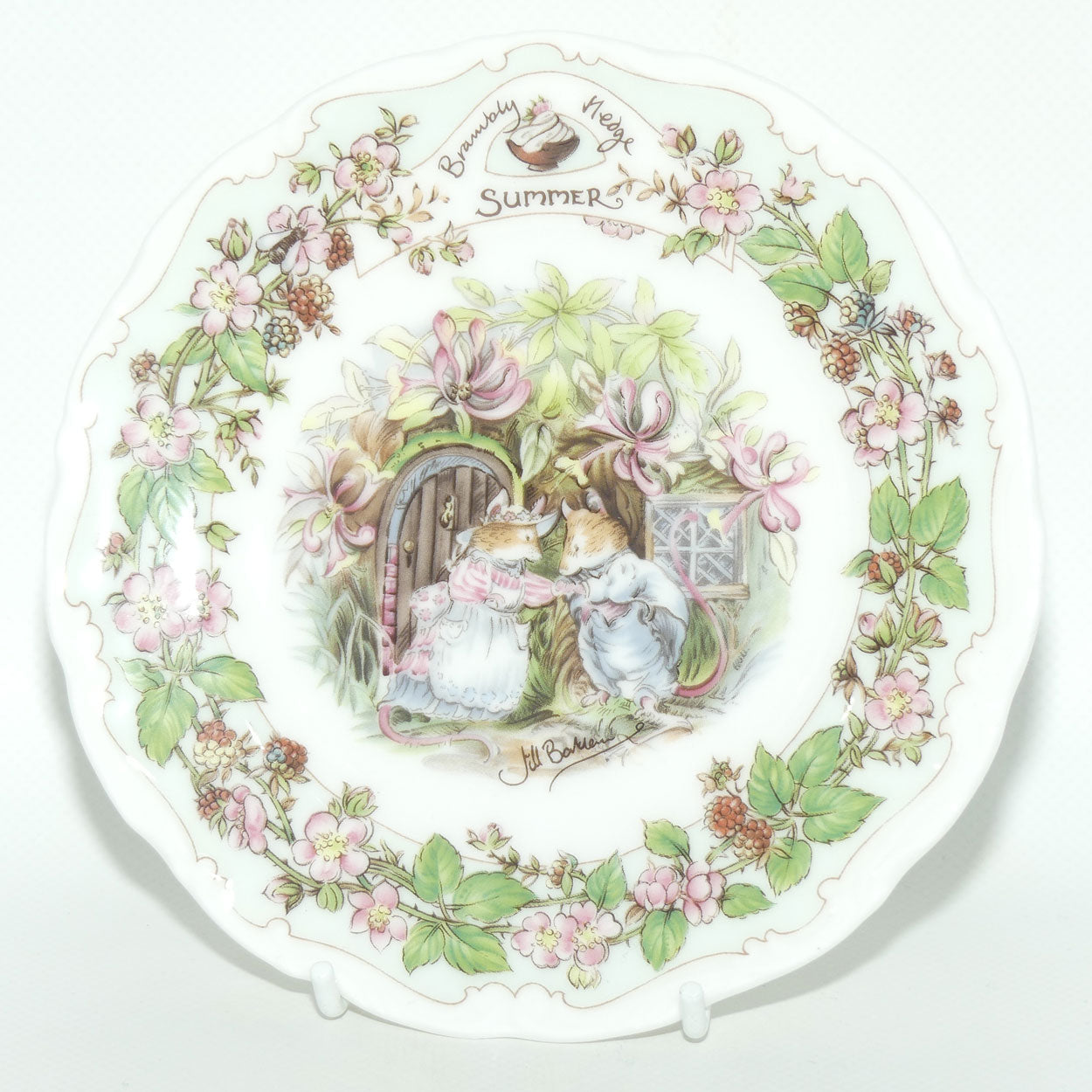 Royal Doulton Brambly Hedge Giftware | 15.5cm plate | Summer | boxed