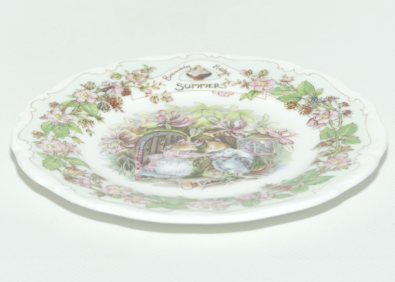 Royal Doulton Brambly Hedge Giftware | 15.5cm plate | Summer | boxed