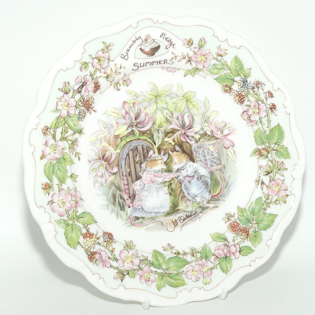 Royal Doulton Brambly Hedge Giftware | 20.5cm plate | Summer | boxed