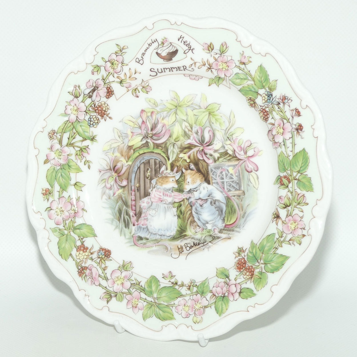 Royal Doulton Brambly Hedge Giftware | 20.5cm plate | Summer | boxed