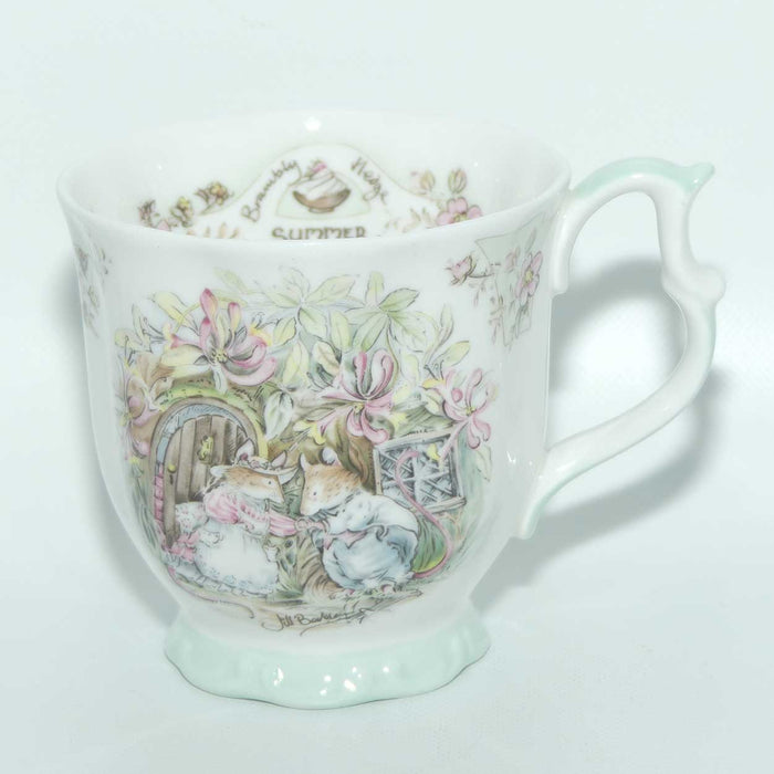 Royal Doulton Brambly Hedge Giftware | Summer handled beaker | no box