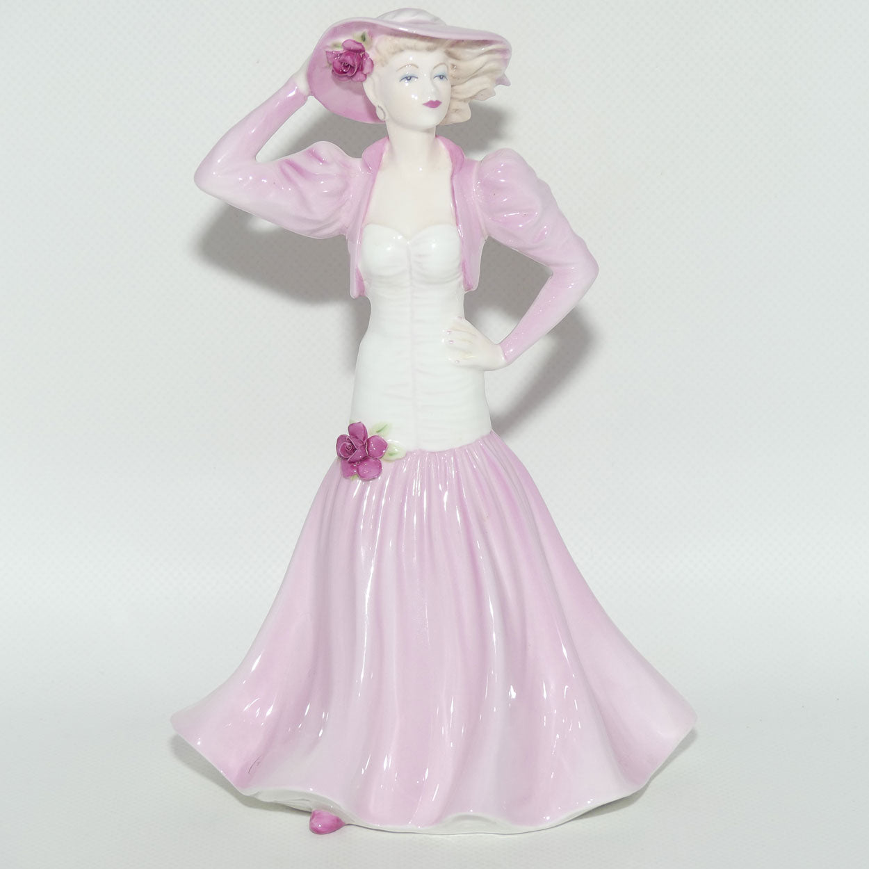 Coalport figurine | Ladies of Fashion | Summer Romance