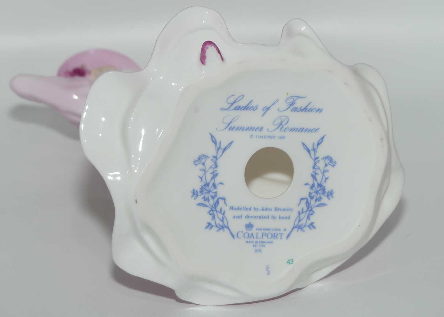 Coalport figurine | Ladies of Fashion | Summer Romance