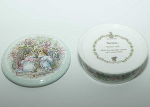 Royal Doulton Brambly Hedge Giftware | Summer trinket box