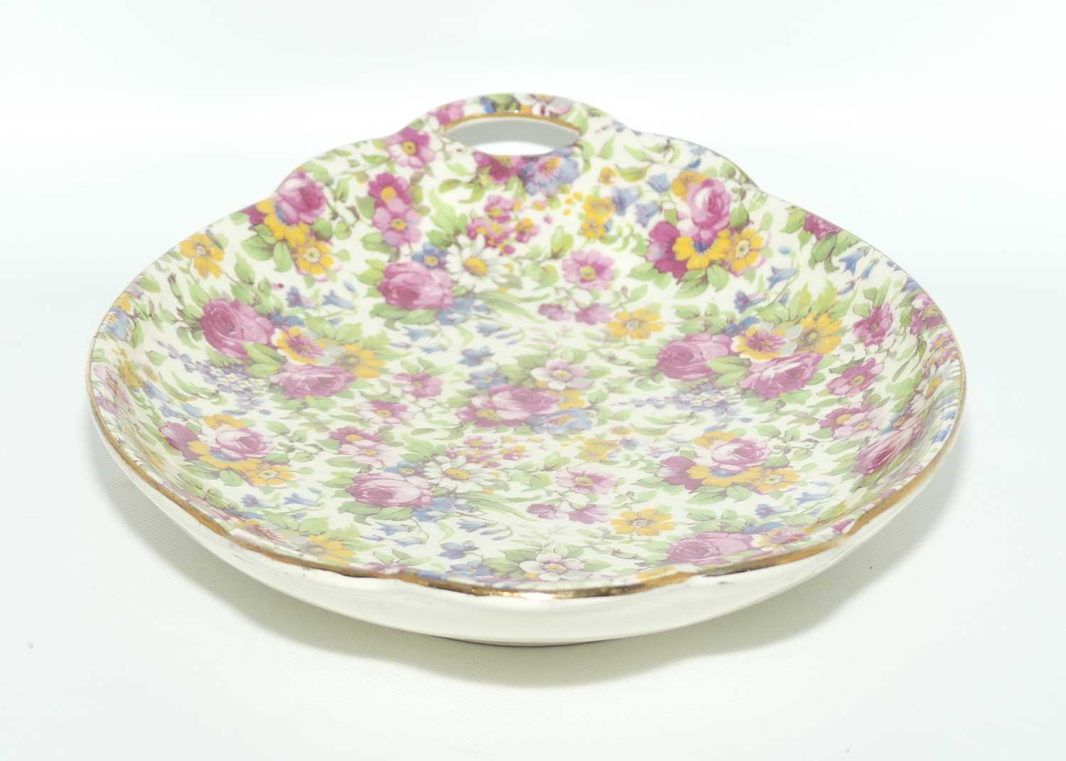 Royal Winton Chintz Summertime pattern twin handle tray
