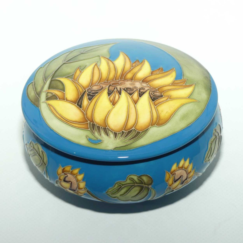 Moorcroft Sunburst powder bowl | Shape 222/4 | Num Ed #73