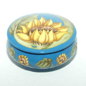 Moorcroft Sunburst powder bowl | Shape 222/4 | Num Ed #73