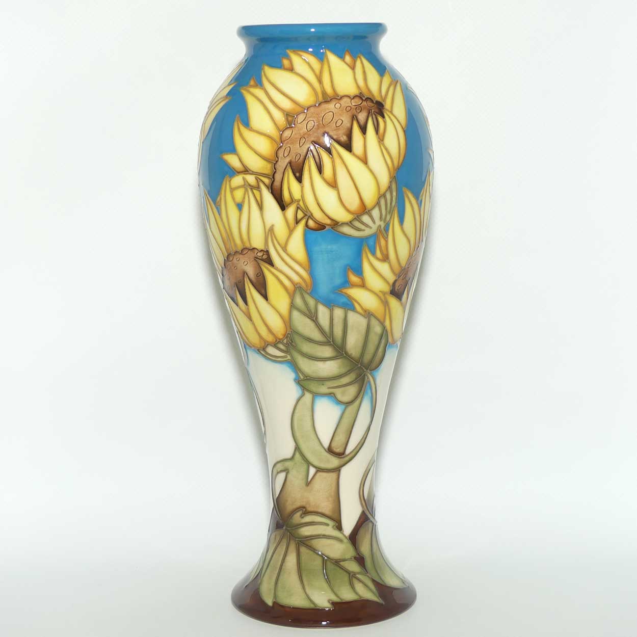 Moorcroft Sunburst vase | Shape 75/10 | Ltd Ed 77/100