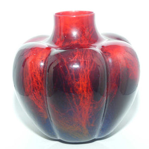 Royal Doulton Flambe Sung Gourd vase | Shape 925