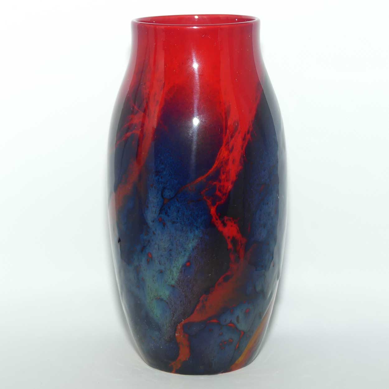 Royal Doulton Flambe Sung veined and mottled vase | #1 | Noke and Fred Moore