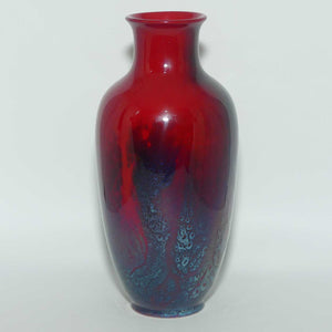 Royal Doulton Flambe Sung vase | signed Noke & FM | Moore