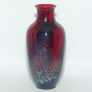 Royal Doulton Flambe Sung vase | signed Noke & FM | Moore