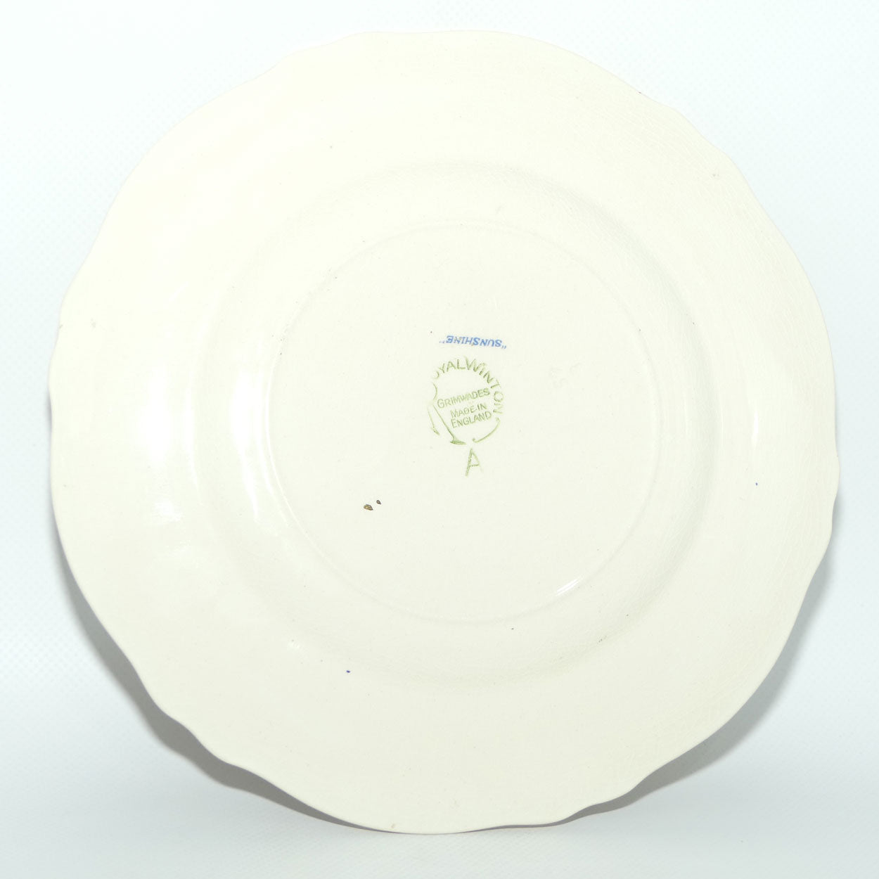 Royal Winton Sunshine Chintz round plate | 22.5cms diam