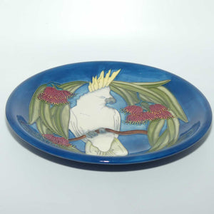 Moorcroft Sulphur Crested Cockatoo 783/10 plate | LE 284/350