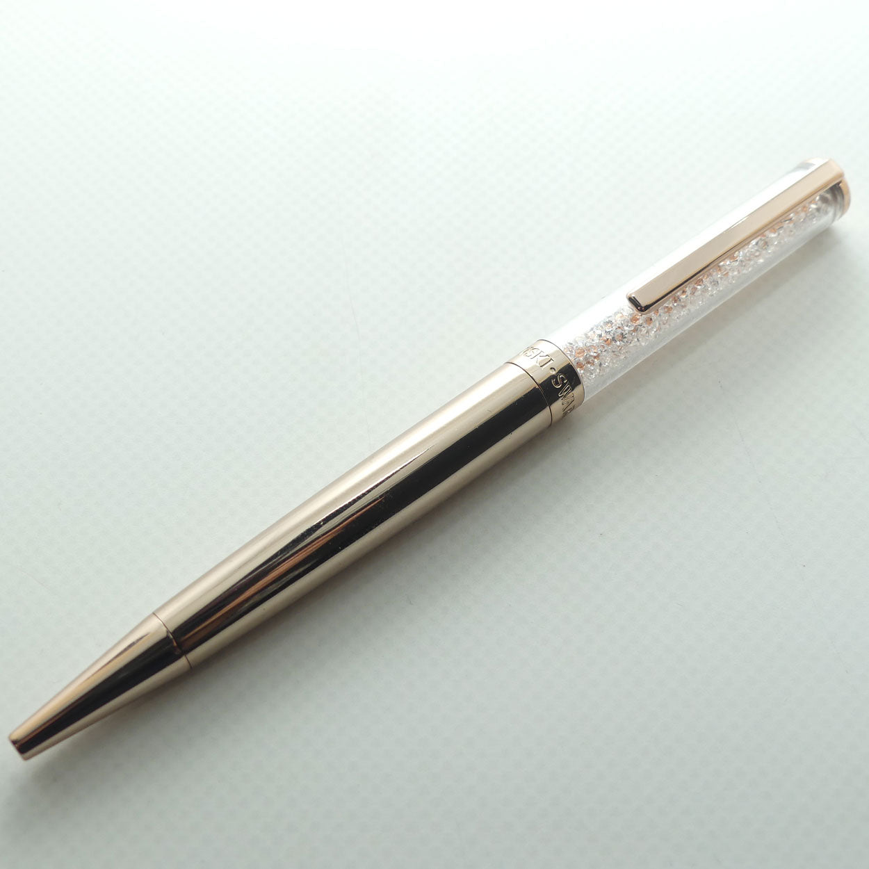 Swarovski Crystalline ballpoint pen | Rose gold tone, Rose gold-tone plated | boxed