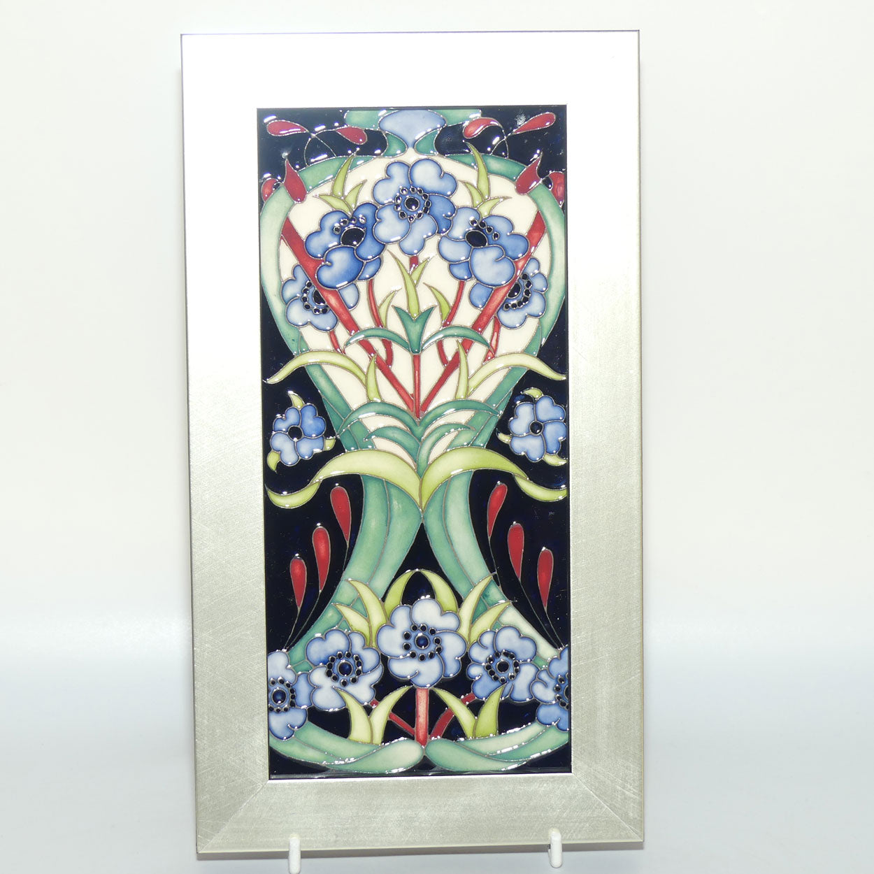 Moorcroft Symphony in Blue PLQ | Num Ed #16