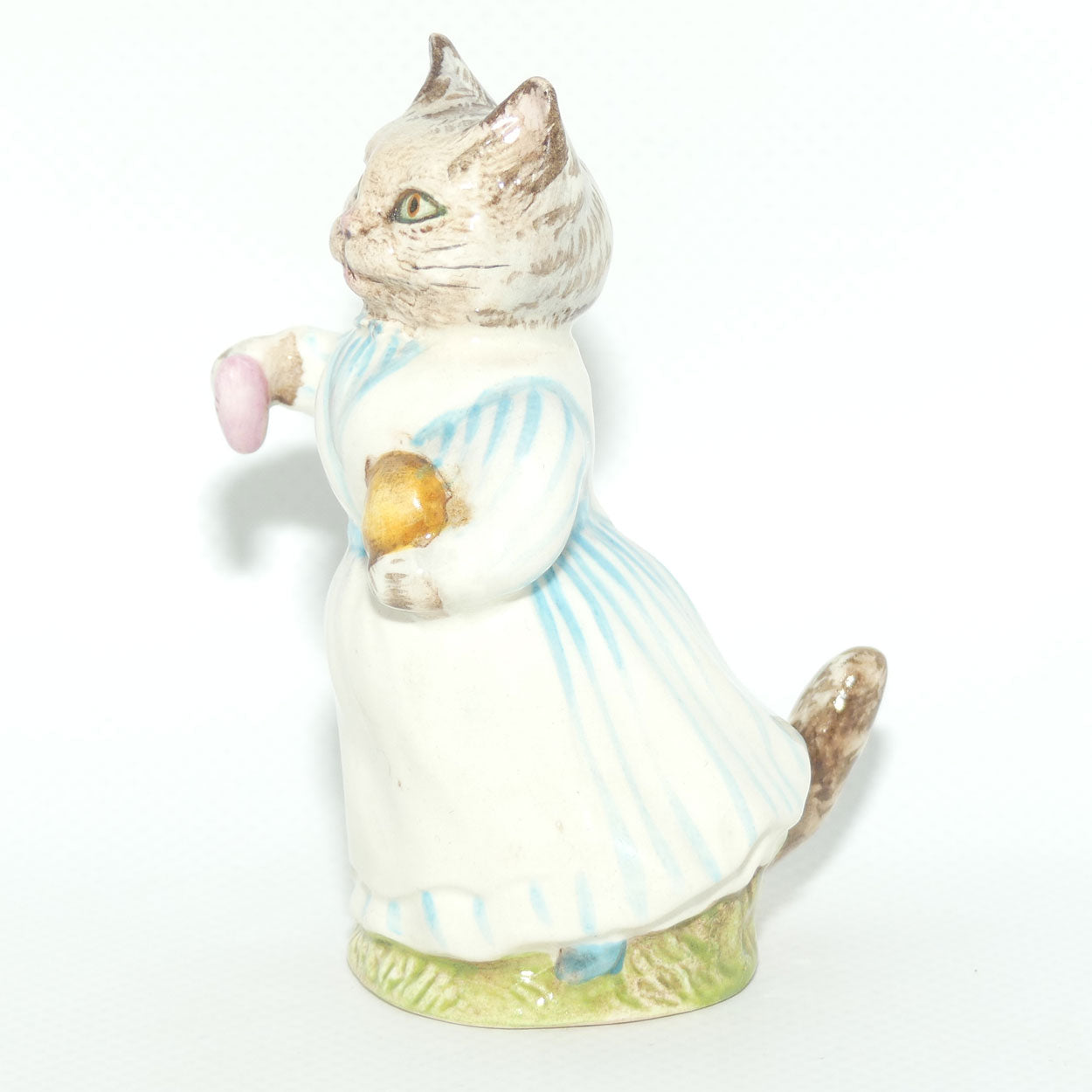 Beswick Beatrix Potter Tabitha Twitchett | Blue Striped Top | BP3a #2